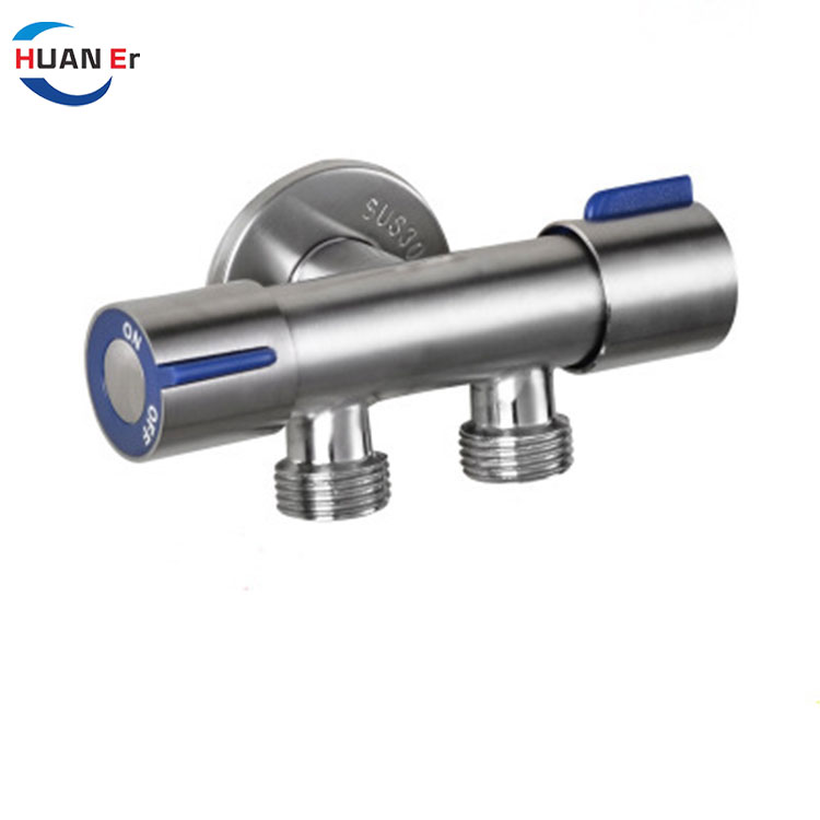 Valve d'angle de douche de salle de bains